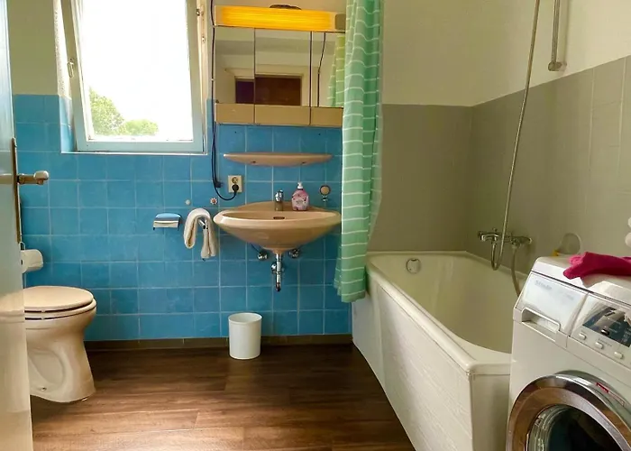 Ride & Rest, Budget, Waschmaschine, Wohnzimmer, Kueche, Radlgarage *